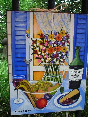 "Blue Alfresco"